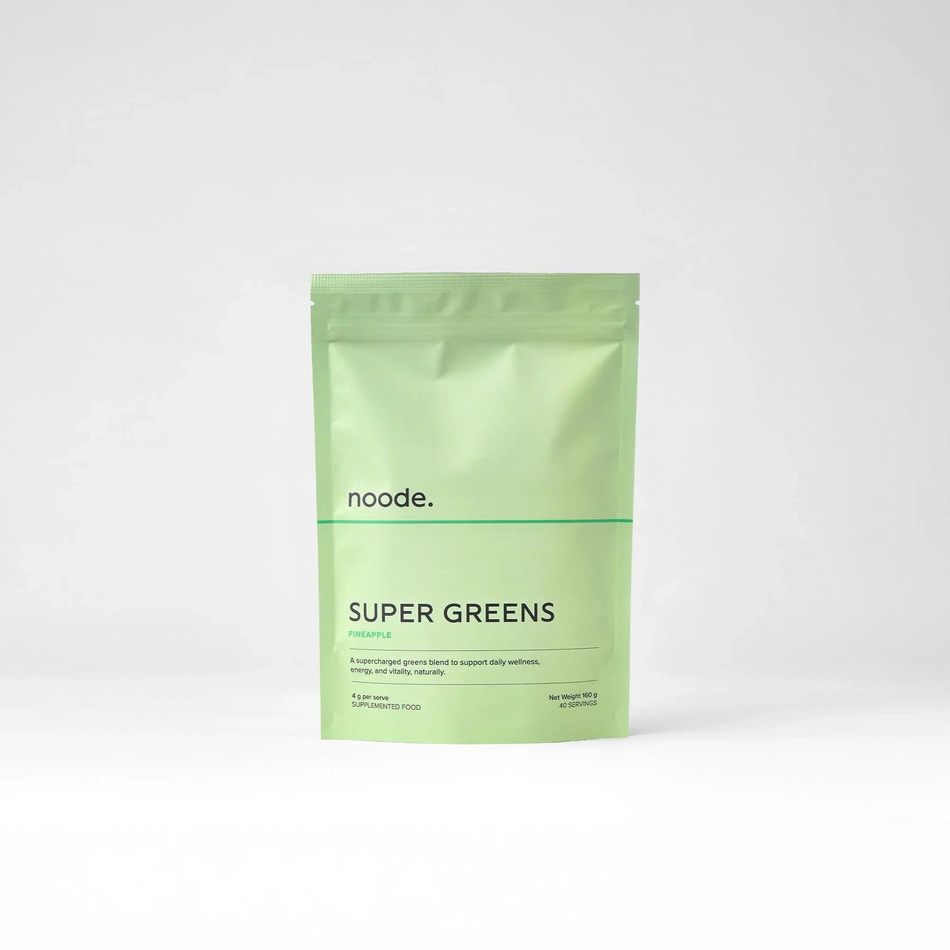 Super Greens - Pineapple 160g.
