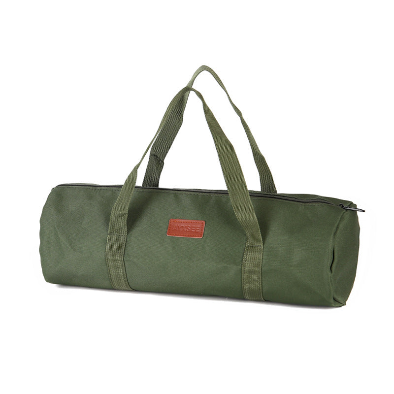 ECOTREK Canvas Tent Stake Bag – Portable Camping Peg & Hammer Storage Bag ECOTREK