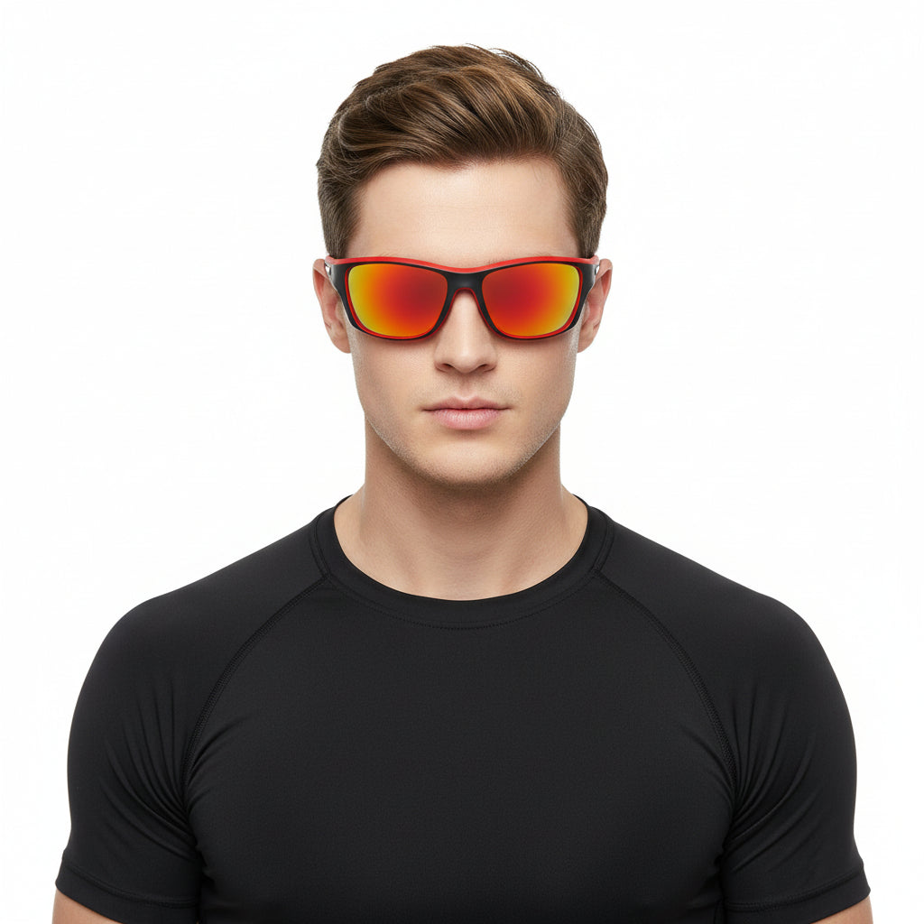 Polarized Lens Sunglasses - ORANGE dealonline.co.nz