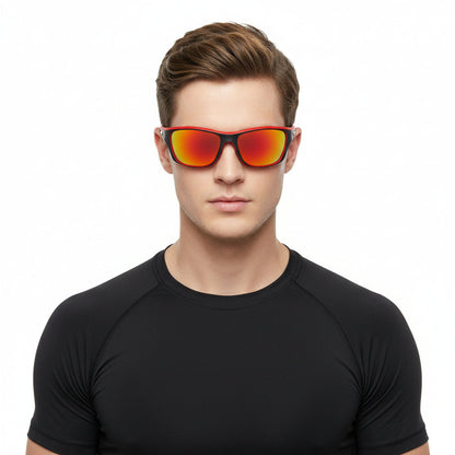Polarized Lens Sunglasses - ORANGE dealonline.co.nz