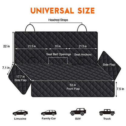 Waterproof Pet Seat Cover Scratch Proof Heavy Duty and Nonslip Pet Bench Cover dealonline.co.nz