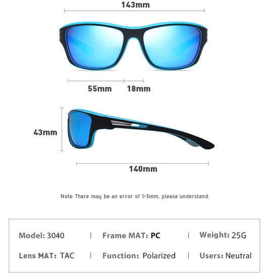 Polarized Lens Sunglasses - ORANGE dealonline.co.nz
