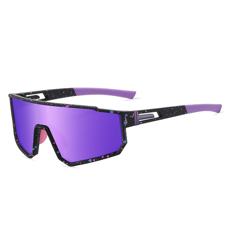 HD Polarized lens Sports Sunglasses Anti-Blue Ray Hydrophobic - Blue dealonline.co.nz