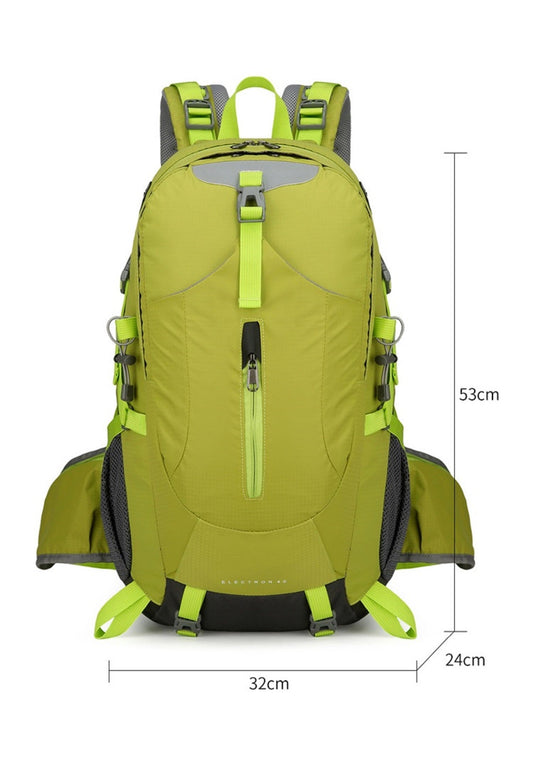 ECOTREK 40L Hiking Backpack – Waterproof Camping, Travel & School Camp Backpack RB3011