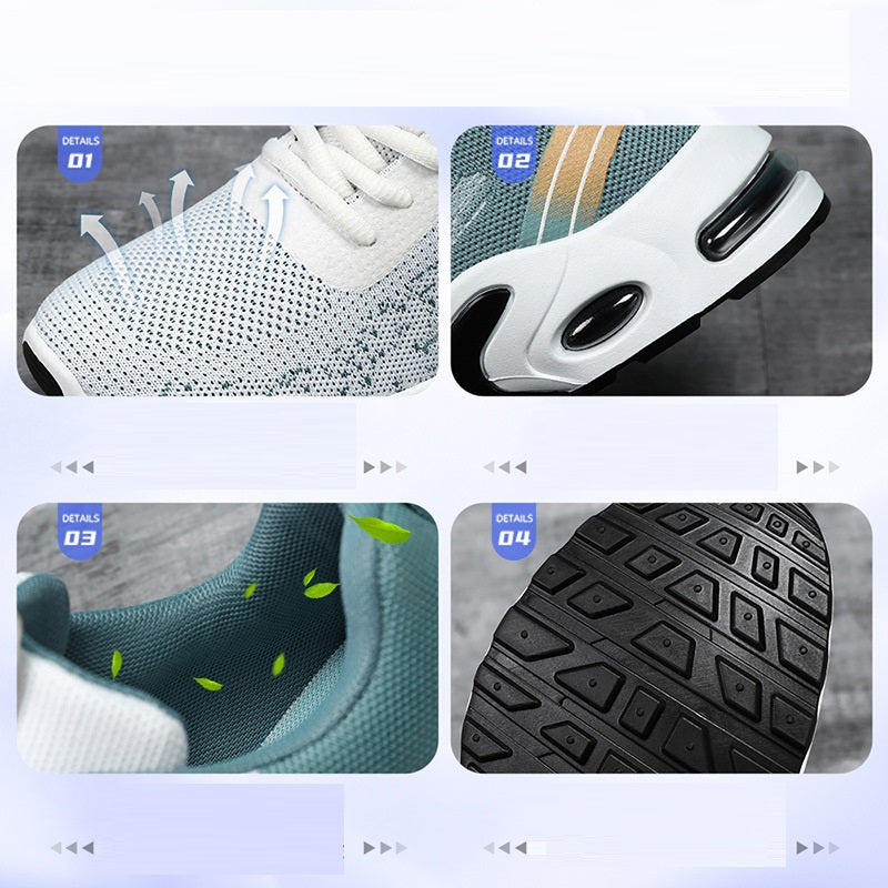Walking Shoes Lightweight Breathable Non Slip Running 8-13 dealonline.co.nz