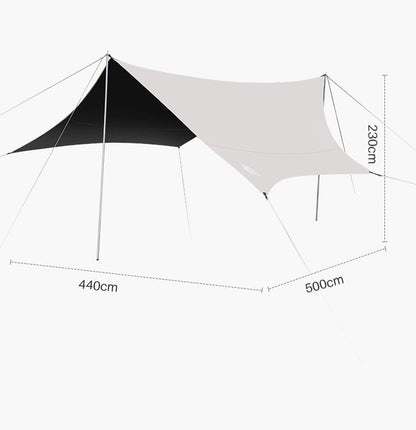Large Butterfly-Style Blackout Canopy – Waterproof & Portable ECOTREK