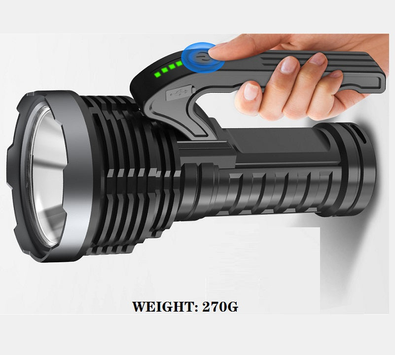 SL02 USB Rechargeable Brightness Long-rang LED Flashlight dealonline.co.nz