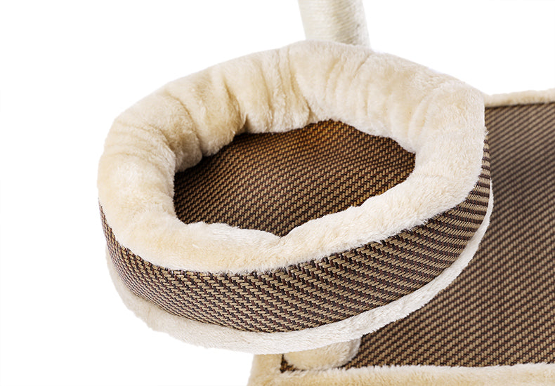Summer Cooling Ice Rattan Activity Centre Cat Scratching Post Condo Treehouse dealonline.co.nz