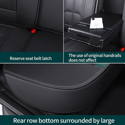 Car Seat Cover Faux Leather Cushion 5 Seater Full Set Front Rear Premium Quality dealonline.co.nz
