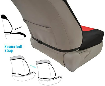 Waterproof Front Bucket Seat Cover Neoprene Universal Fit - BLUE dealonline.co.nz
