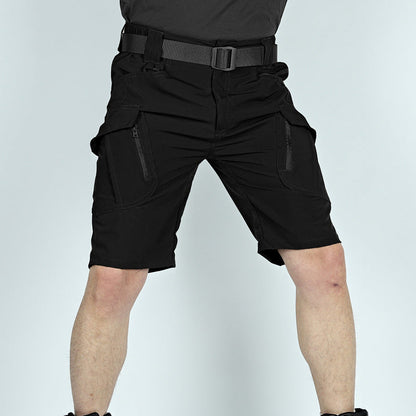 Men's Tactical Short Water Resistant Flex Ripstop Cargo Short Lightweight Hiking dealonline.co.nz