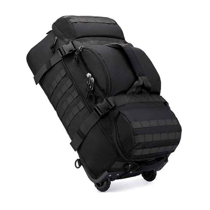 80L Travel Duffel Backpack | Foldable Convertible Holdall with Hidden Straps CP7286