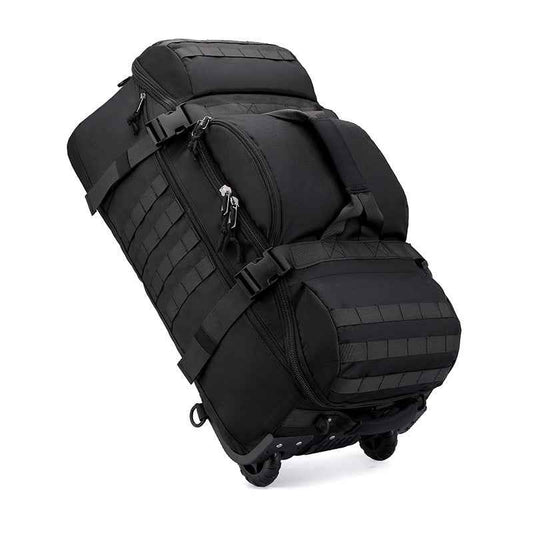 80L Travel Duffel Backpack | Foldable Convertible Holdall with Hidden Straps CP7286