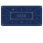 Poker Table Mat 10 Players Texas Hold'em Poker Mat 180cm *90 Anti-Slip Rubber dealonline.co.nz