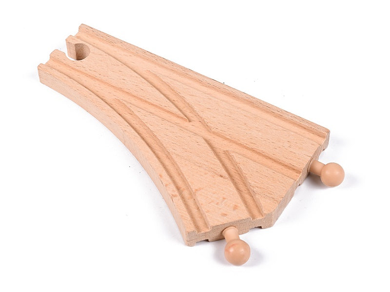 78 Pcs Wooden Railway Track Toy Early Educational Manual Control Car Set Gift dealonline.co.nz