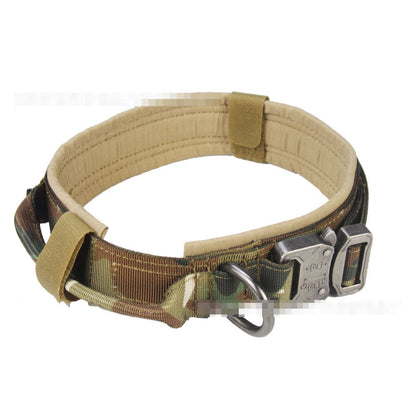 Tactical Dog Collar Adjustable Military Training Nylon Dog Collar Metal Buckle dealonline.co.nz
