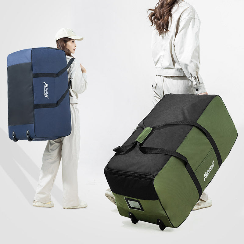 Large 120L Waterproof Travel Bag with Wheels ECOTREK