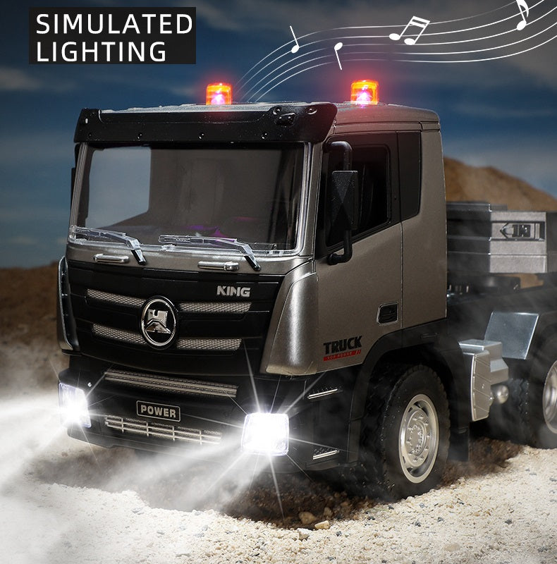 2.4G Wireless Electric Alloy Remote Control Truck & Trailer with Lights & Sounds dealonline.co.nz