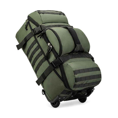 80L Travel Duffel Backpack | Foldable Convertible Holdall with Hidden Straps CP7286
