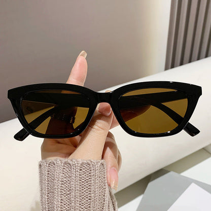 ECOTREK Cat Eye Sunglasses – Retro Fashion Small Frame Shades for Men & Women LX09-31 ECOTREK