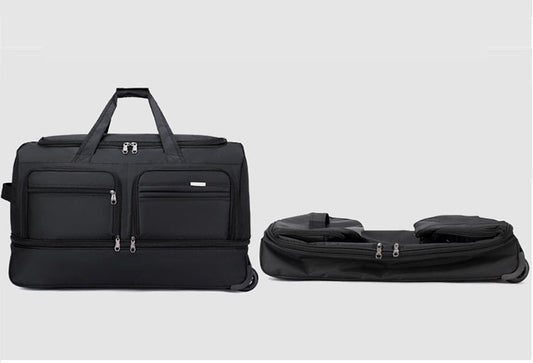 Rollreisetasche mit Rädern und Griff | Erweiterbare wasserdichte Trolley-Reisetasche CP1228