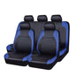 Universal Fit Faux Leather Full Set Black Automotive Seat Covers fits dealonline.co.nz