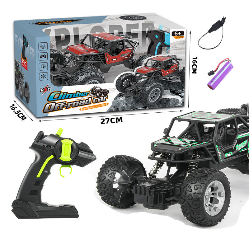 Climbing Car Rechargable Off-Road Climber R/C Car - Green dealonline.co.nz