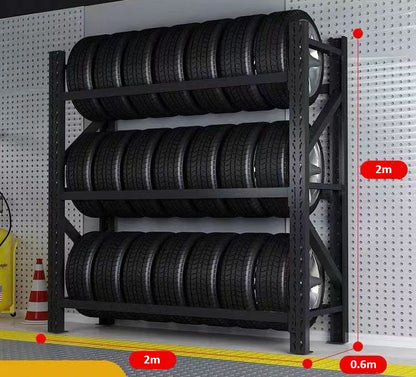 Tyre Rack Tyre Storage - 200X200X60CM dealonline.co.nz