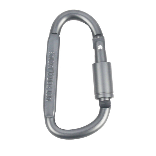 Heavy Duty D-Shaped Aluminium Carabiner Hooks ECOTREK