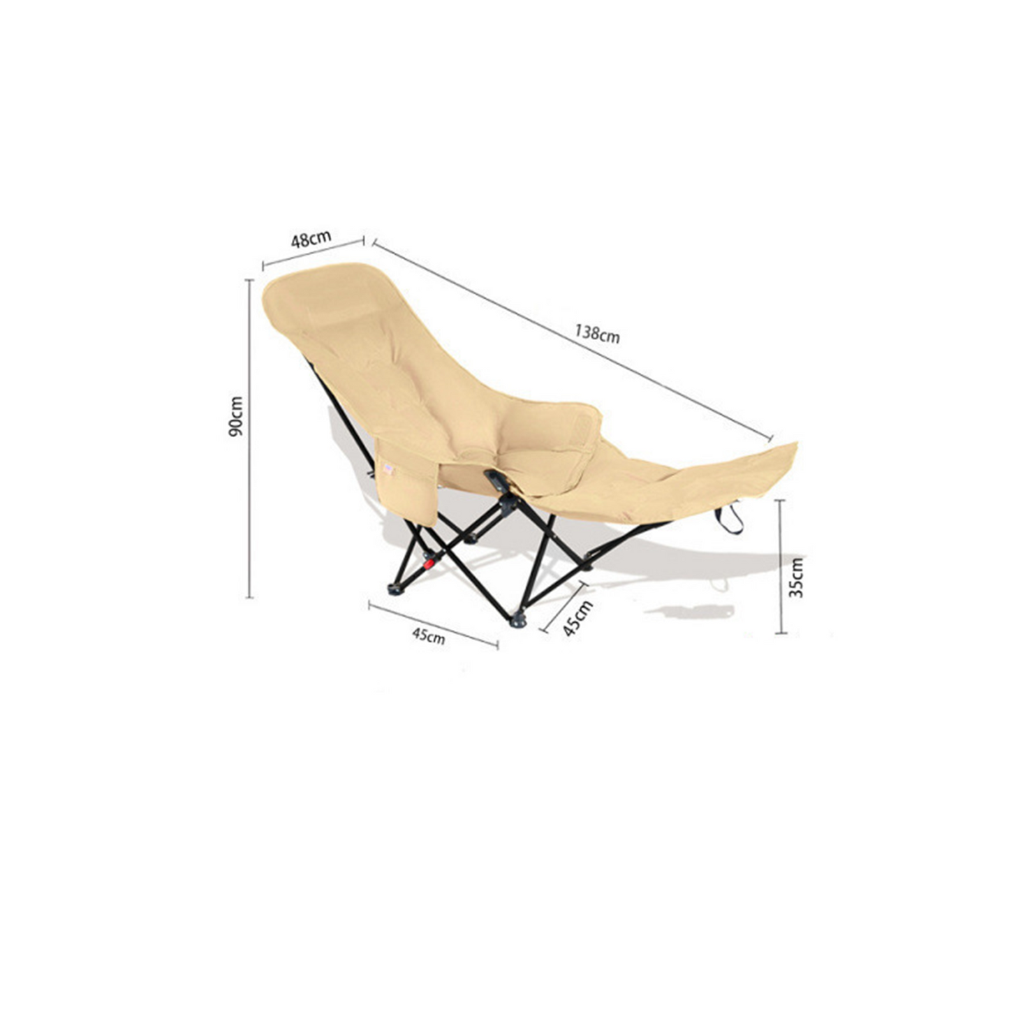 Adjustable Moon Lounge Chair – Folding Reclining Chair ECOTREK