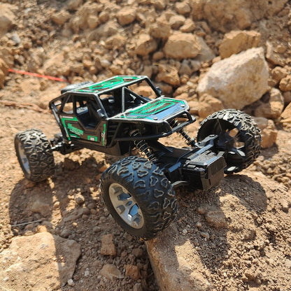 Climbing Car Rechargable Off-Road Climber R/C Car - Green dealonline.co.nz