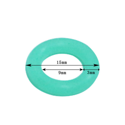 ECOTREK Glow Tent Stake Rings – Silicone Glow Marker Rings for Tent Pegs JP30416