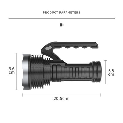 SL02 USB Rechargeable Brightness Long-rang LED Flashlight dealonline.co.nz