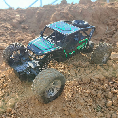 Climbing Car Rechargable Off-Road Climber R/C Car - Green dealonline.co.nz