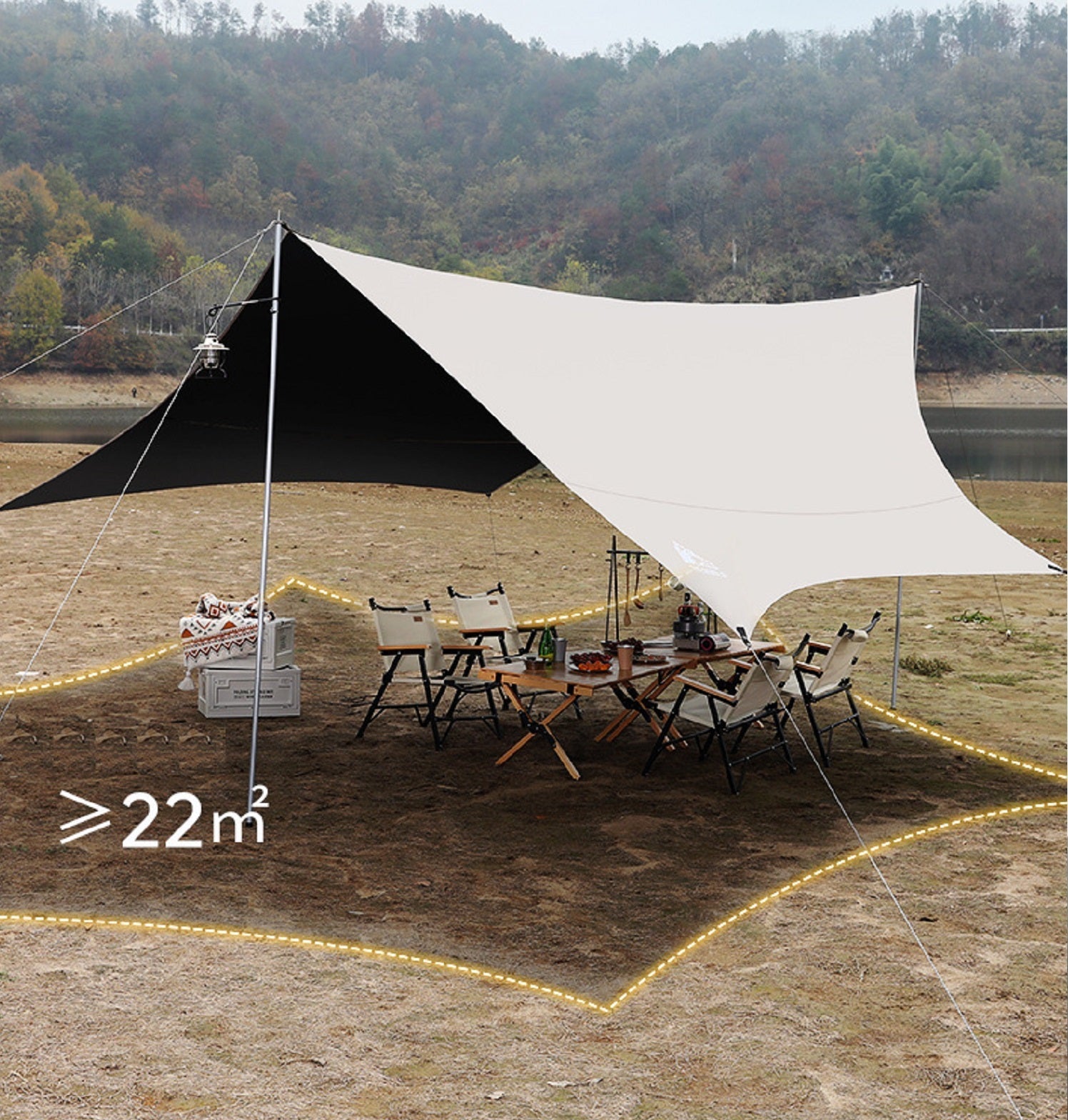 Large Butterfly-Style Blackout Canopy – Waterproof & Portable ECOTREK