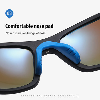 HD Polarized Lens Sunglasses Anti-Reflective Hydrophobic With Case dealonline.co.nz