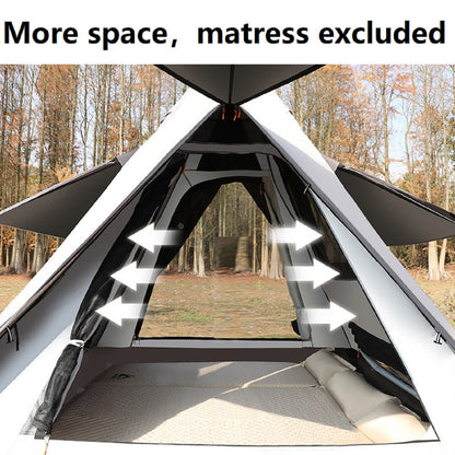 Automatic Pyramid Double-Layer Outdoor Camping Tent ECOTREK