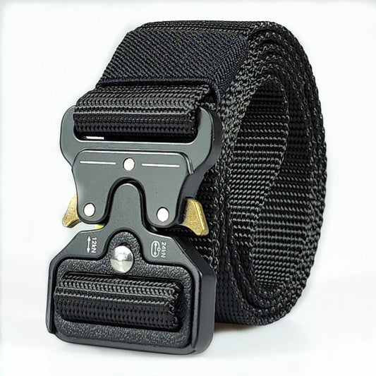 Tactical Belt Military Hiking Nylon Web Rigger Work Belts dealonline.co.nz