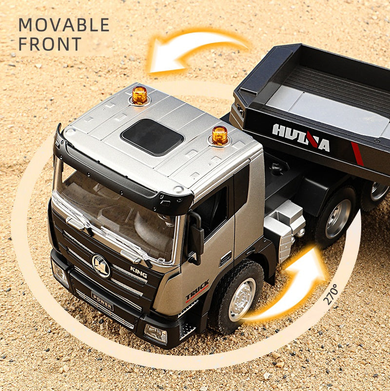 2.4G Wireless Electric Alloy Remote Control Truck & Trailer with Lights & Sounds dealonline.co.nz