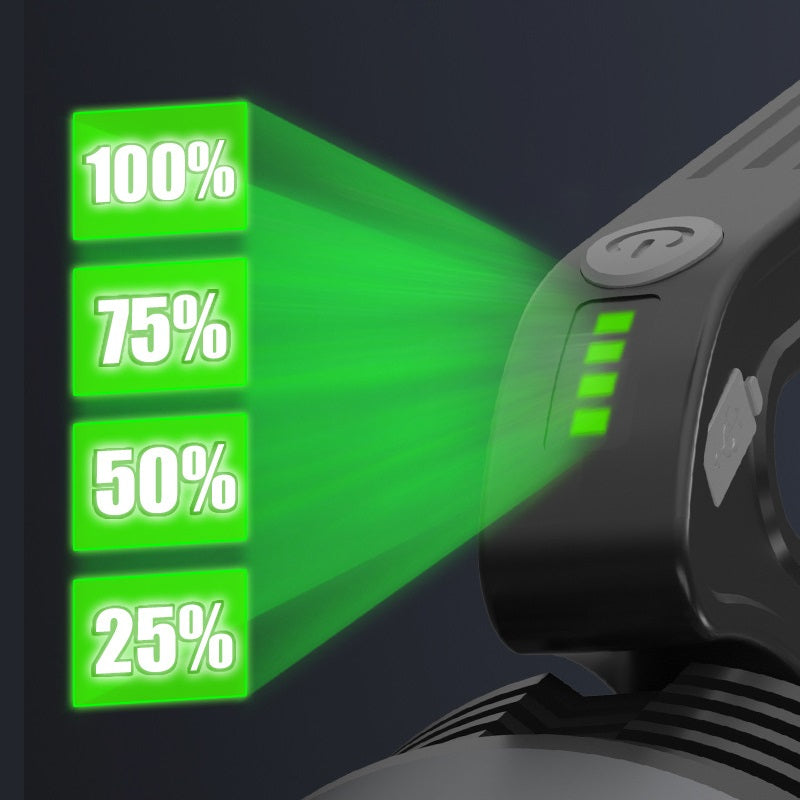 SL02 USB Rechargeable Brightness Long-rang LED Flashlight dealonline.co.nz