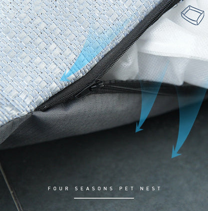 120cm Pet Cooling Mat Cool Pad Pet Bed for Summer Dog Cat Puppy dealonline.co.nz