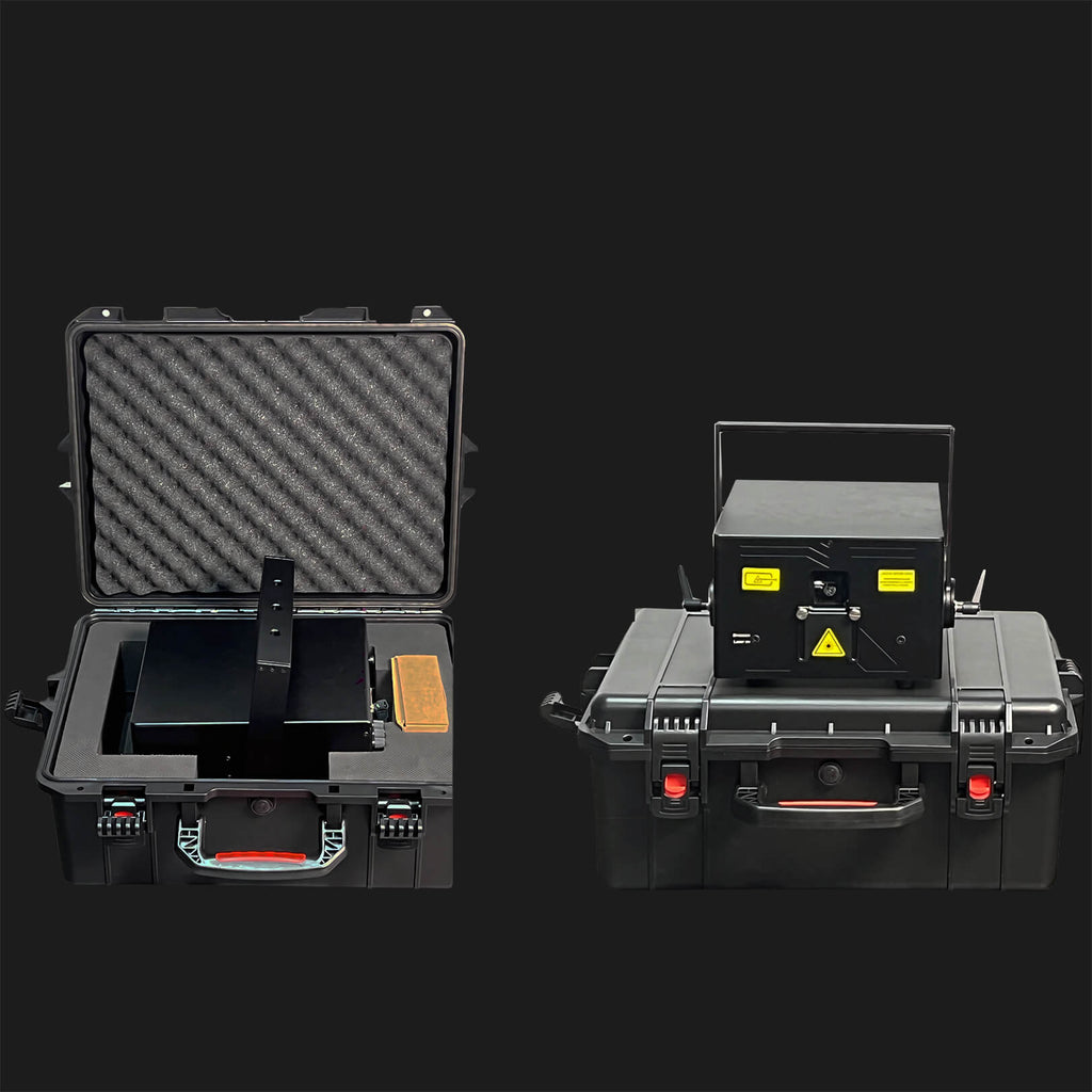 O46 46W IP65 Outdoor Laser Projector | RGB DMX/ILDA-3