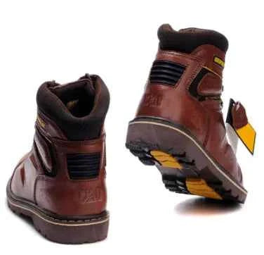 Men's Hiking Shoes with Foot Protection - Outdoor Trail Footwear with Safety Features