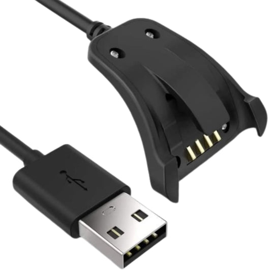 USB-A Charger Cable TomTom Runner 2/3 & Spark Series (Black) 1m That Watch Shop