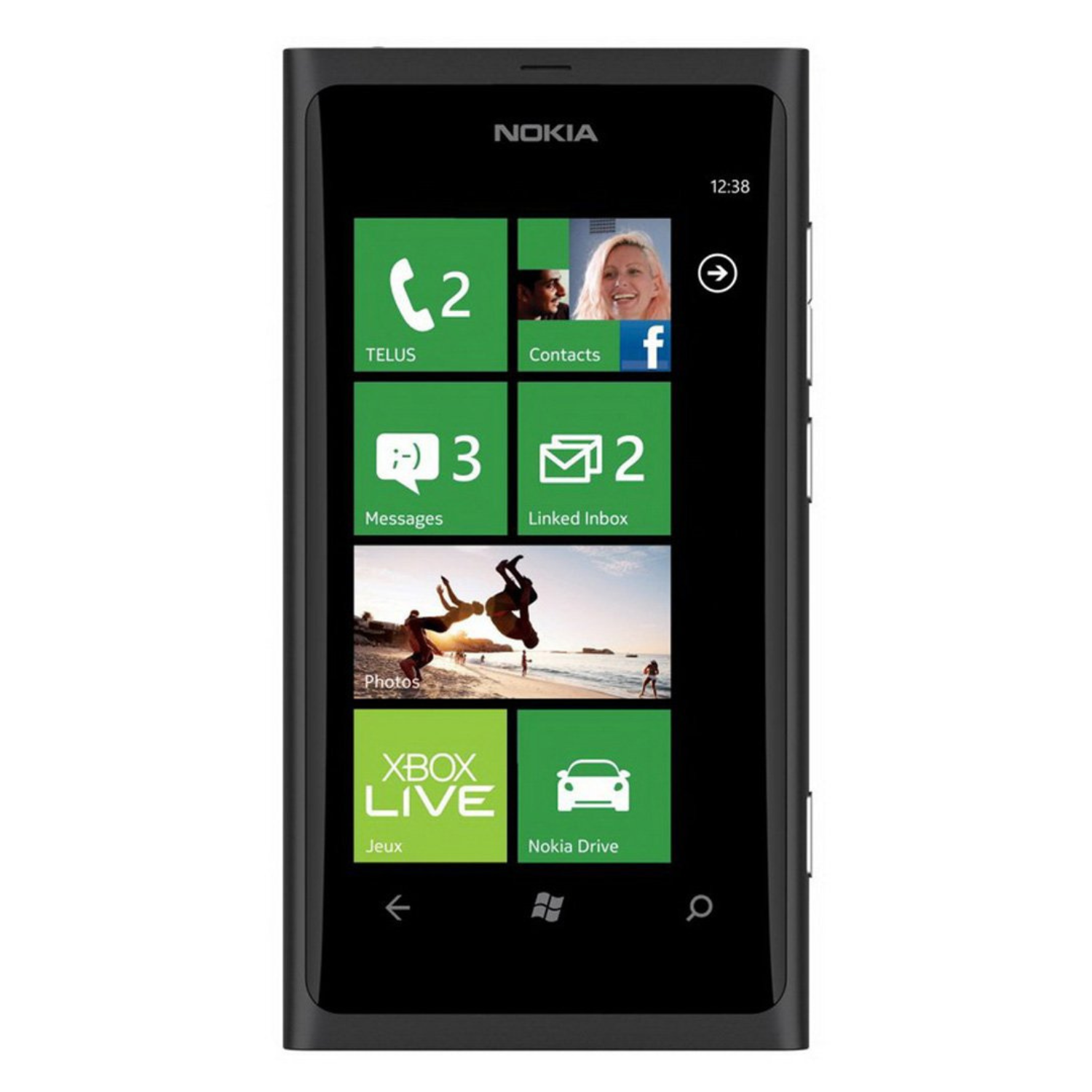 Hydrogel Screen Protector for Nokia Lumia 800 (Pack of 2) 9eight5