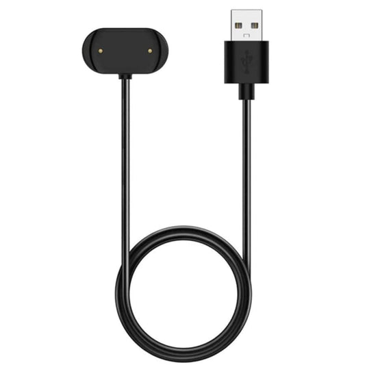 USB-A Charger for Amazfit Watch (GTR3 / GTR4 / GTS3 / GTS4 / T-Rex 2 / Cheetah) (Black) 1m That Watch Shop