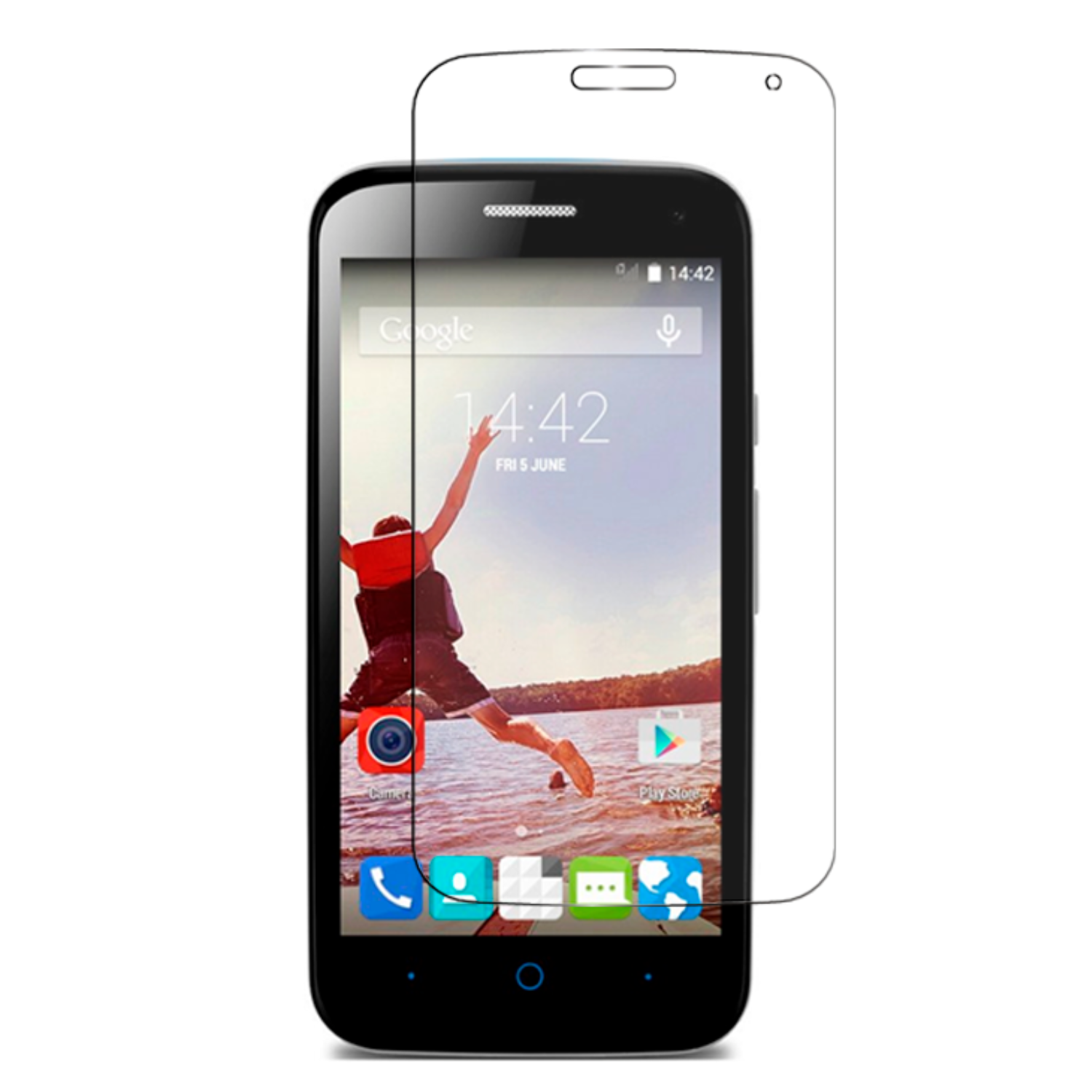 Hydrogel Screen Protector for ZTE Blade Qlux 4G (Pack of 2) 9eight5
