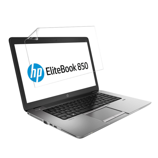 Hydrogel Screen Protector for HP EliteBook 850 G1 (Pack of 2) 9eight5