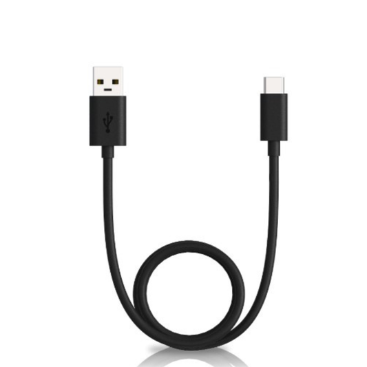 USB-A to USB-C Charger Cable for LG Phones (Black) 1m 9eight5