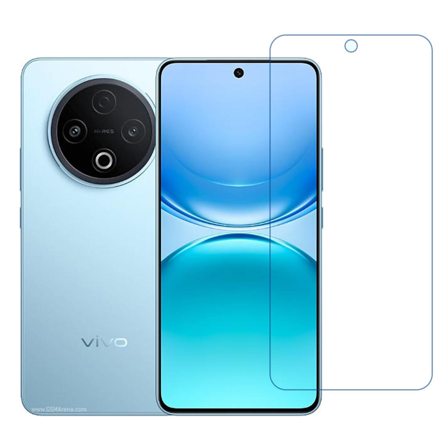 Hydrogel Screen Protector for Vivo Y500 5G (Pack of 2) 9eight5